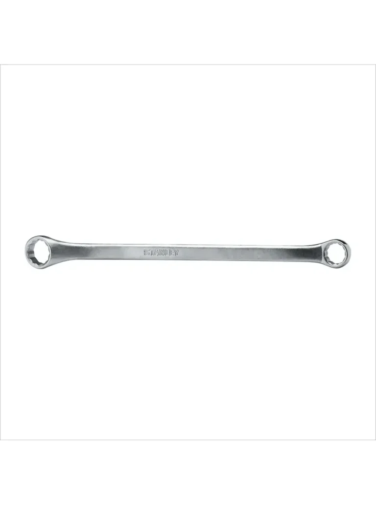 Llave estrella Stanley 86-878 Workmaster de 1/2" x 9/16" para ajuste de tornillos y trabajos de mantenimiento mecánico.