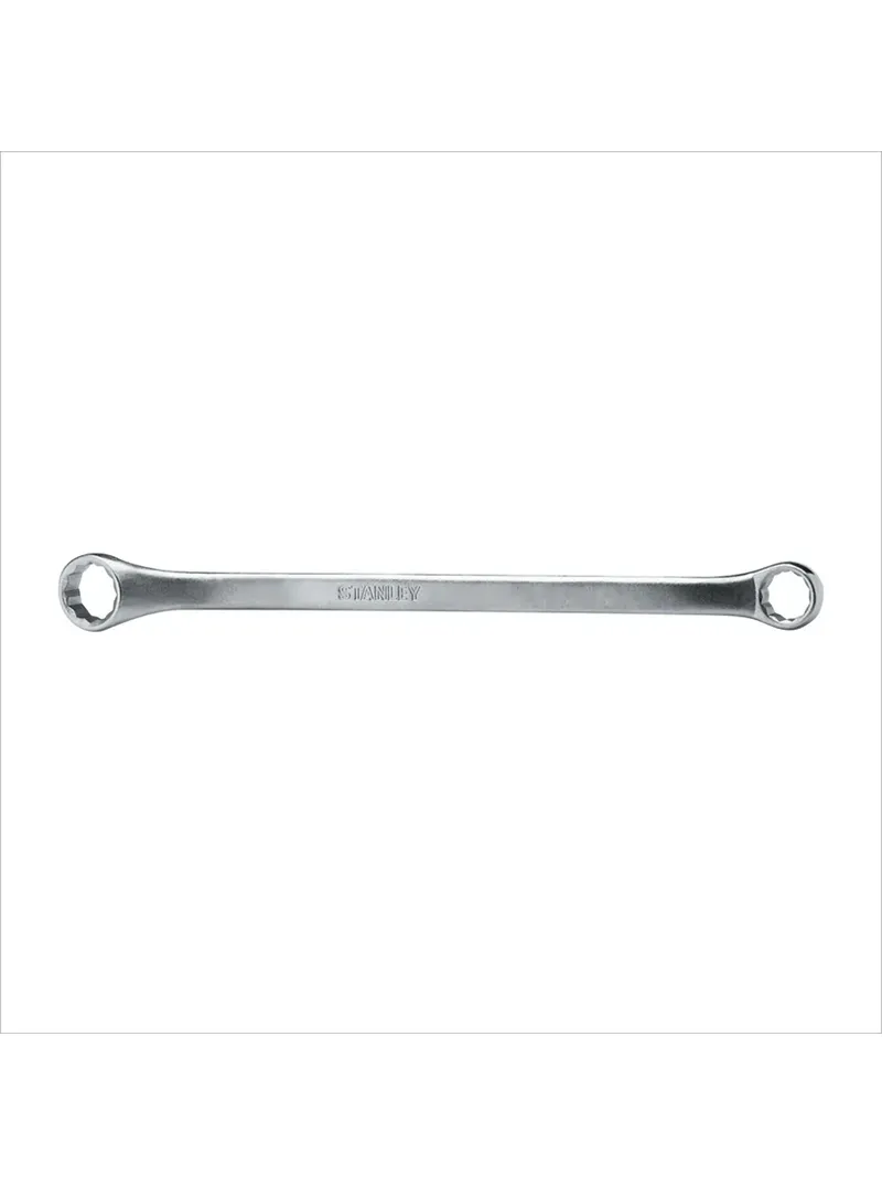 Llave estrella Workmaster 1/2" x 9/16" Stanley 86-878 Llave estrella Stanley 86-878 Workmaster de 1/2" x 9/16" para ajuste de tornillos y trabajos de mantenimiento mecánico.