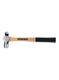 Martillo de bola para mecánico Stanley 54-192 de 1.1/2 lb con cabeza de acero para trabajos de golpeo y conformado de metal.