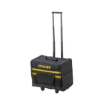 Mochila cuadrada sobre ruedas Stanley 1-97-515 para transportar herramientas de forma cómoda, segura y organizada.
