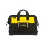 Mochila de herramientas Stanley STST516126LA de 16 pulgadas con diseño cuadrado para organizar y transportar herramientas de trabajo.