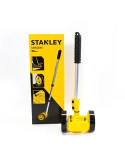 Odómetro de distancias Stanley 1-77-175 de 5 dígitos para medir recorridos y distancias en trabajos de construcción y topografía.