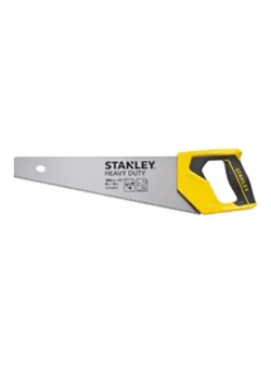 Serrucho bimetal Stanley STHT20375-LA de 20 pulgadas para realizar cortes rápidos y precisos en madera.