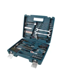 Juego de herramientas Bosch de 89 piezas para trabajos de mantenimiento, reparación, instalación y bricolaje.