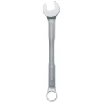 Llave combinada Bosch de 15 mm con extremo de boca y estrella para ajuste y desajuste de tuercas y tornillos.