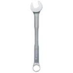 Llave combinada Bosch de 16 mm con extremo de boca y estrella para ajuste y desajuste de tuercas y tornillos.