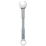 Llave combinada Bosch de 24 mm con extremo de boca y estrella para ajuste y desajuste de tuercas y tornillos.