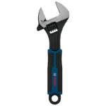 Llave de expansión tipo picoloro Bosch de 6 pulgadas con apertura ajustable para sujetar y girar tuberías, tuercas y accesorios.
