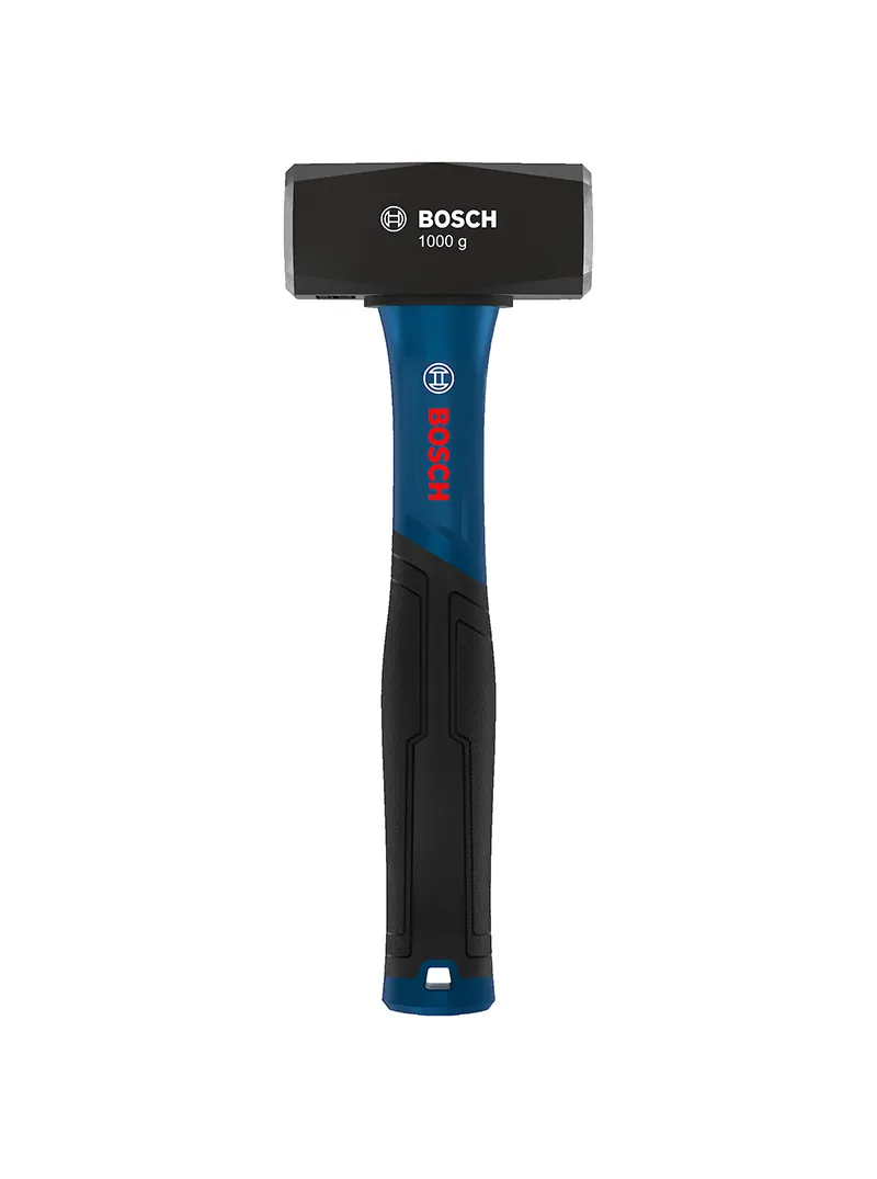Maceta con cabo 2 libras Bosch Maceta Bosch de 2 libras con cabo resistente para trabajos de demolición, construcción y golpeo.