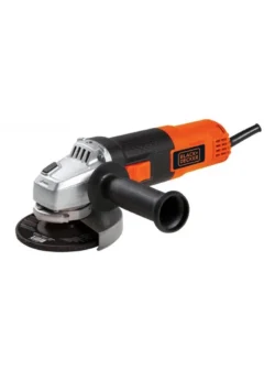 Pulidora mini Black + Decker G720-B3 de 4.1/2 pulgadas para corte, desbaste y pulido de diferentes materiales.