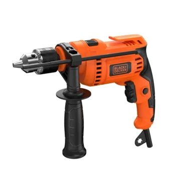 Taladro percutor Black + Decker BED713650-B3 de 650W y 1/2 pulgada para perforación en diferentes materiales.