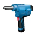 Remachadora inalámbrica DCPM50 de 12V MAX con sistema de alimentación mediante baterías de ion-litio