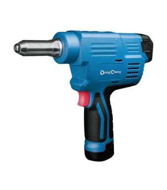 Remachadora inalámbrica DCPM50 de 12V MAX con sistema de alimentación mediante baterías de ion-litio