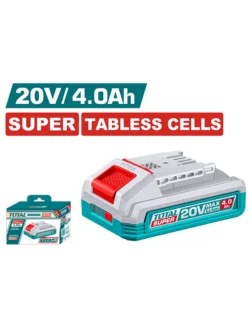 Batería TOTAL de 20 V y 4,0 Ah de iones de litio