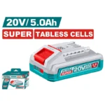 Batería TOTAL de 20 V y 5 Ah de iones de litio