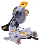 Acolilladora ingleteadora DeWalt DW714-B3 de 10 pulgadas y 1650 W para cortes precisos.