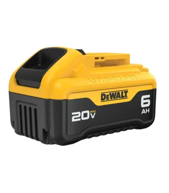 Batería DeWalt DCB206 20 V XR de 6,0 Ah para herramientas inalámbricas.