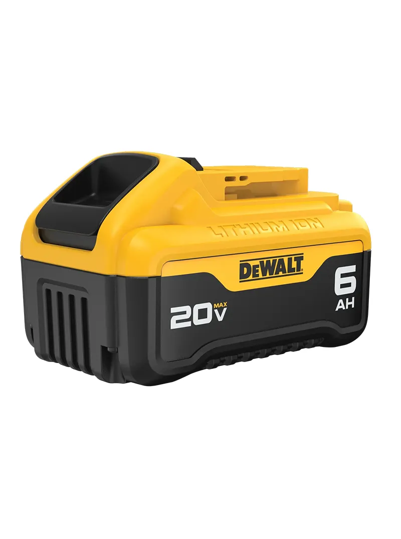 Batería 20V XR 6,0 Ah DeWalt DCB206 Batería DeWalt DCB206 20 V XR de 6,0 Ah para herramientas inalámbricas.