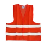 Chaleco reflectivo en malla color naranja neón de 60 gramos Boyuan BVO.