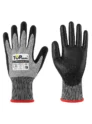 Guante anticorte nivel 5 talla 8 color negro con recubrimiento en poliuretano Boyuan BG199B-8.