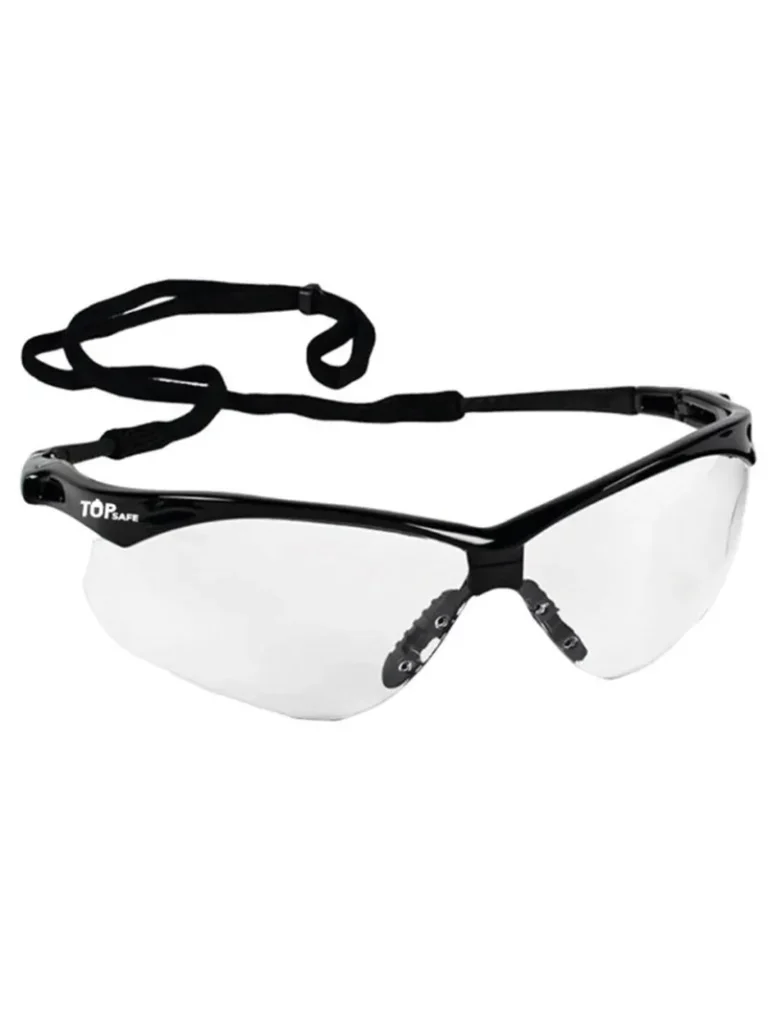 Lente de seguridad claro con puente nasal Boyuan BYG30AFW.