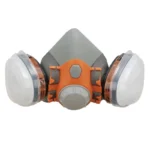 Respirador de media cara en silicona talla M Boyuan SM7501-M para protección respiratoria.