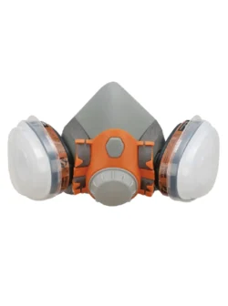 Respirador de media cara en silicona talla M Boyuan SM7501-M para protección respiratoria.
