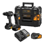 Kit Taladro Percutor + Atornillador 20v Dewalt Edición Mclaren DCK2222MP2T-B3