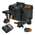 Taladro Inalámbrico + Pulidora 20v Dewalt Edición Mclaren DCK2223MP2T-B3