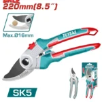 TIJERA PARA PODAR DE 8.1/2" THT0601 TOTAL TOOLS