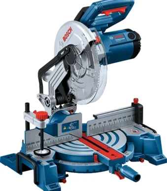 Acolilladora Bosch GCM254 de 10 pulgadas y 1650 W para cortes precisos en madera.