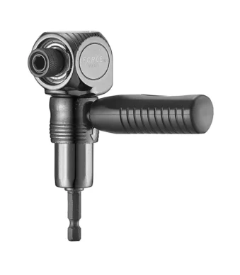Adaptador angular CTE de 1/4" para taladro Force 827B03, accesorio para trabajos de perforación y ajuste.
