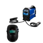 Combo Elite con soldador inversor 160XP y careta de soldadura 501 para trabajos de soldadura.V
