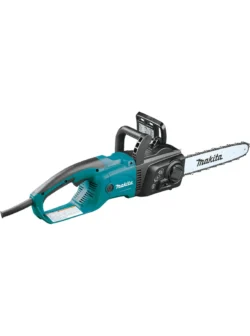 Motosierra eléctrica Makita UC4051A de 1800 W con espada de 16 pulgadas y 40 cm.