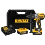 Taladro inalámbrico percutor DeWalt DCD996P2T-B3 de 1/2" con 2 baterías de 5 Ah.